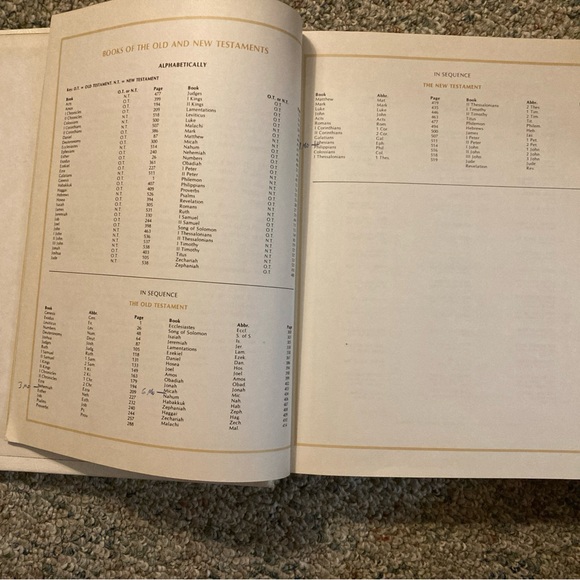 Vintage 1978 Regency Holy Bible Red Letter King James Version Illustrated - Picture 8 of 13